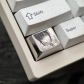 1.25U R1 Titanium Alloy Artisan Keycaps Precision Pointillism + Anodizing for Mechanical Keyboard -Makima